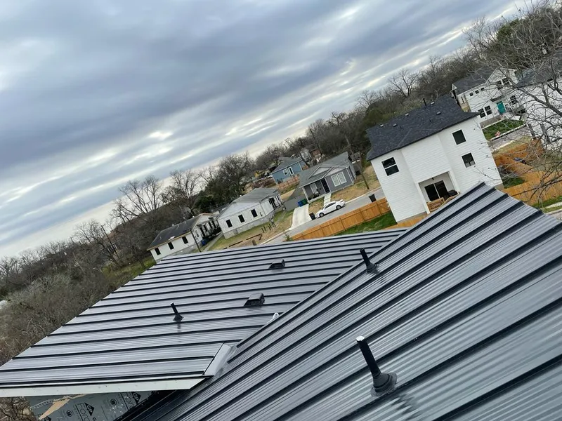 Standing seam metal roof panels with vents for Skylight Repair in Silver Springs Shores